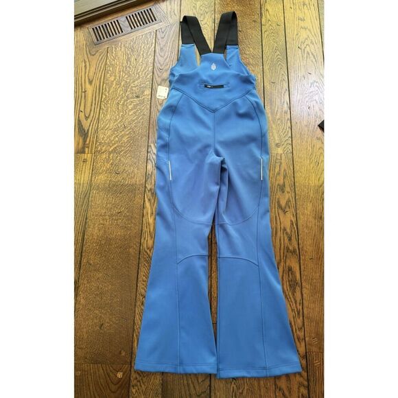 Free People Other - FP Movement Women's Powder Vixen Softshell Bibs Light Cobalt NWT Medium